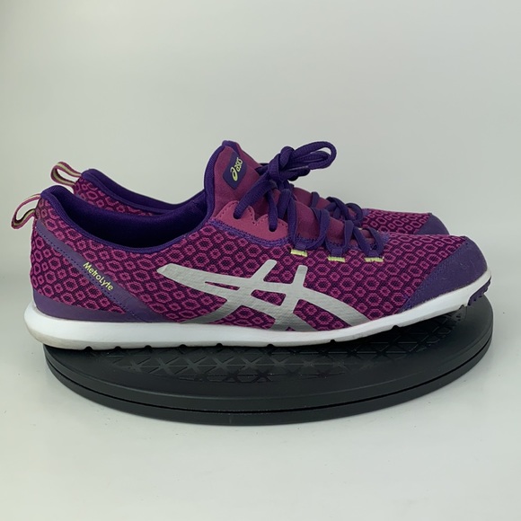 Asics MetroLyte Purple/White Athletic Running Shoes Q481N Women's Size 11.5 - Picture 4 of 12